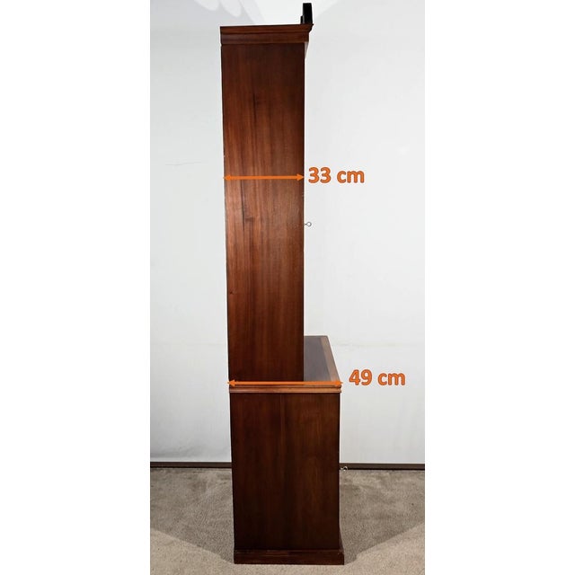 Georgian 2-Body Cupboard in Mahogany, England, Early 19th Century For Sale - Image 18 of 18