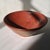 Late 20th Century Vintage Signed Studio Pottery Ceramic Bowl With Wide Flared Rim and Speckled Red Glaze For Sale - Image 5 of 12