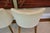 Pair of Bright Chair Maria Side Chairs in Jane Churchill Darwin Cream With Natural Walnut Legs For Sale In New York - Image 6 of 11