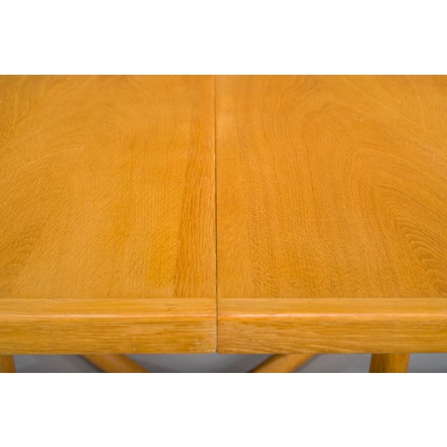 Danish Extendable Oak Dining Table by Kurt Østervig for Jason Møbler, 1950s For Sale - Image 9 of 18