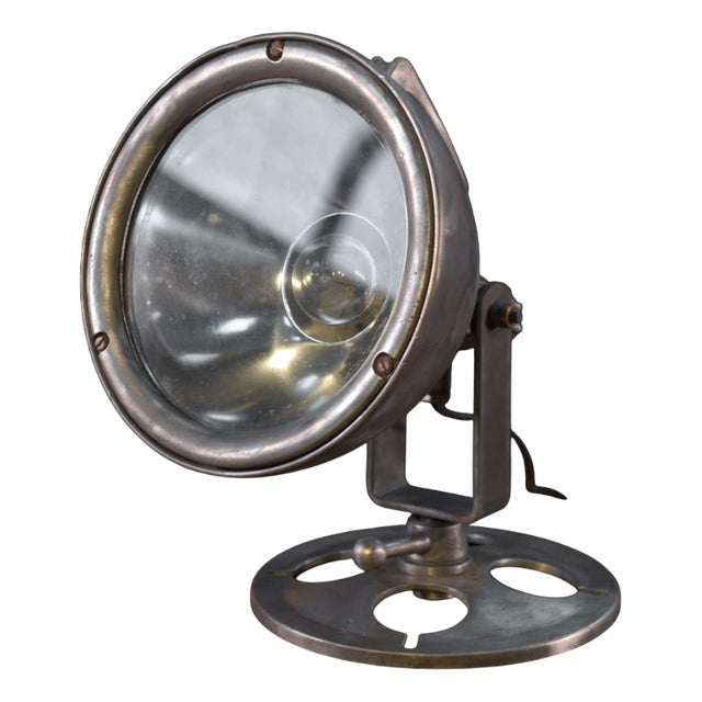 Vintage Industrial Table Lamp, 1950s For Sale