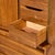 Wood Young Manufacturing Mid Century Walnut Curved Gentlemans Chest Highboy Dresser For Sale - Image 7 of 9