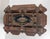 Brown 19th Century American Folk Art Tramp Art Casket Box With 1891 Date For Sale - Image 8 of 13