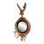 Eagle Convex Mirror - Colonial Williamsburg Reproduction For Sale
