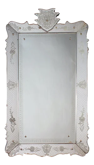 Venetian Mirror by Pietro Chiesa for Fontana Arte, 1940
