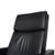 Black Black Leather Ego Armchair with Manual Function from Rolf Benz For Sale - Image 8 of 15