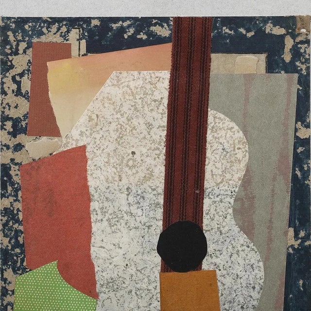 2020s Sarah Desmarais, Still Life With Guitar, Framed For Sale - Image 5 of 7