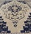 Textile Vintage Hand-Knotted Turkish Oushak in Wool With Sub-Geometric Medallion Design For Sale - Image 7 of 14
