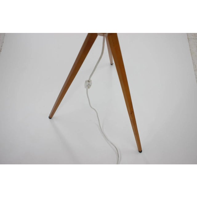 Wood Floor Lamp from Uluv, 1960s For Sale - Image 7 of 10