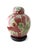 Red Vintage Ginger Jar Large Red Chinoiserie Lidded Jar With Leaf and Butterfly Design Made in Shanghai For Sale - Image 8 of 11