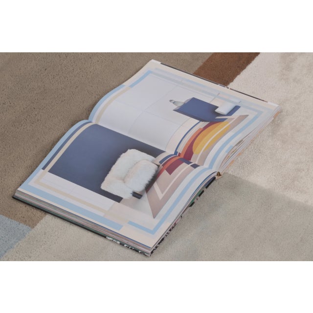 Cream Rug & Kilim's Oversized Mid-Century Modern Square Rug in Bold Geometric Patterns For Sale - Image 8 of 9
