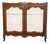 Vintage Solid Cherry Louis XV Server / Bookcase For Sale