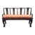 Wood Antique Hand-Carved Solid Elmwood Bench for Mudroom, Entry or Bedroom For Sale - Image 7 of 11