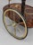 Mid 20th Century Italian Floral Marquetry Drop Leaf Bar Cart For Sale - Image 5 of 6