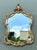 French Provincial Vintage Rococo Style Gold Frame Mirror For Sale - Image 3 of 12