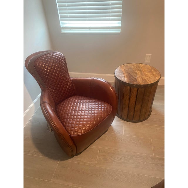 Inspired by equestrian pursuits, the Saddle chair comes complete with actual stirrups on each side, the chair a sleek and...