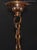 Vintage Art Deco Bronze and Moonstone Glass Rams Head Pendant Light, 1930s For Sale - Image 9 of 18