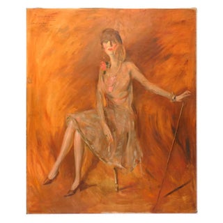 James Ben Ali Haggin III, Der Mitternachtsscherz, 1925, Oil on Canvas For Sale