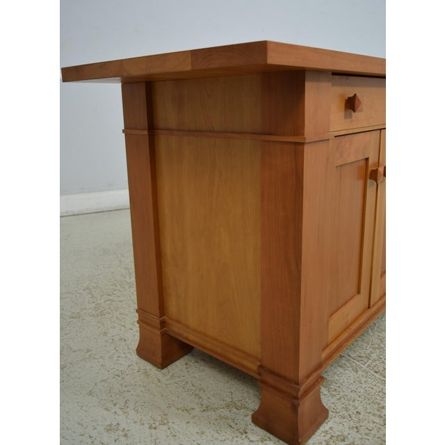Swartzendruber Studio Craftsmen Cherry Sideboard For Sale In Philadelphia - Image 6 of 12