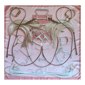 Hermès Silk Scarf “Projets Carrés” 2007