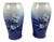 1930s Bing and Grondahl Christmas Roses Vases - a Pair For Sale