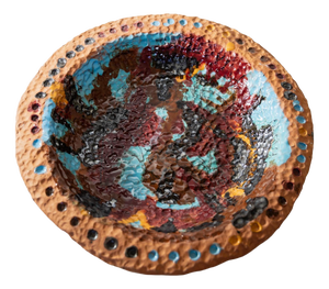 Vintage Studio Pottery Bowl, 1970s