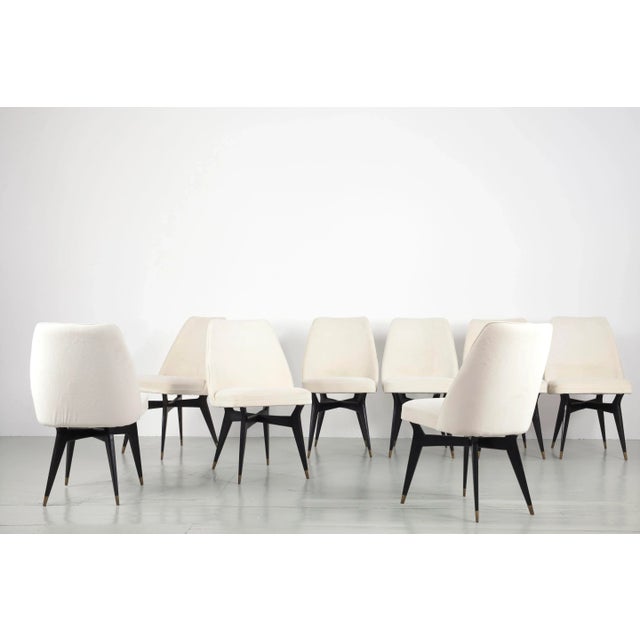 Ab 100 Chairs by Melchiorre Bega for Altamira, 1954, Set of 8 For Sale - Image 14 of 18