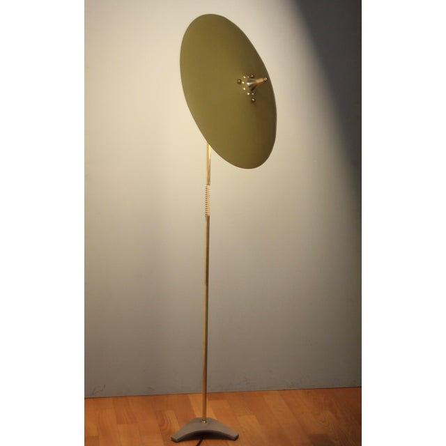 Mid-Century Modern Floor Lamp with Adjustable Shade, 1950s For Sale - Image 14 of 14