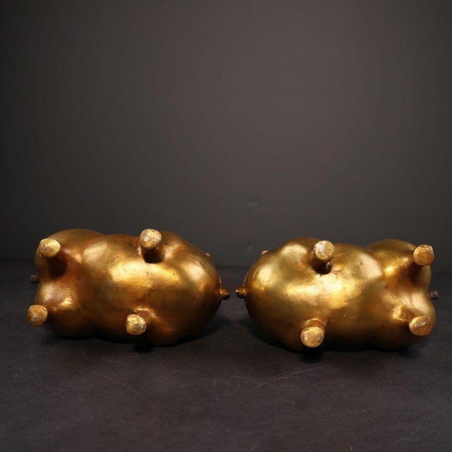 Metal Pair of Vintage Bronze "Money Horse" Sculptures With Coin Accents For Sale - Image 7 of 8