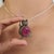 10 Ct Ruby & Diamond Wise Owl Oxidized Silver Unisex Brooch Pendant - Christmas Jewelry For Sale - Image 6 of 14