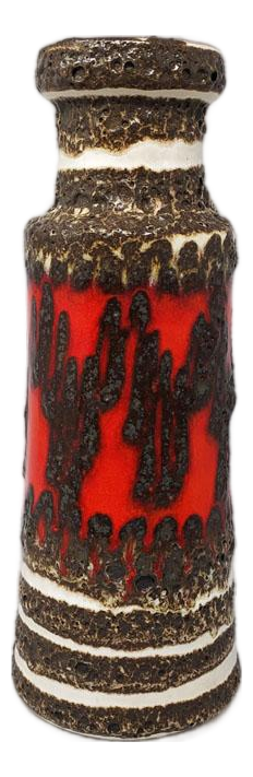 Large Fat Lava Vase from Scheurich, 1970s