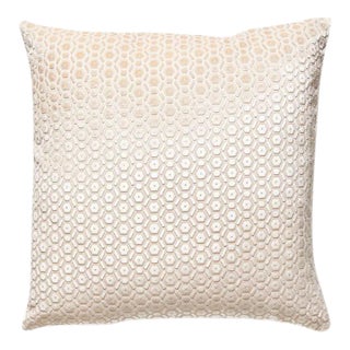 The House of Scalamandré Manetta Pillow, Shell Pink For Sale