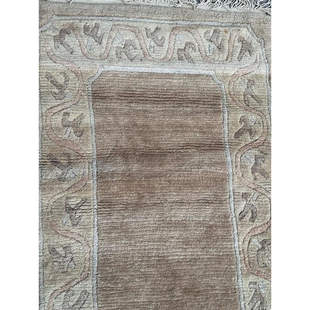 Vintage Modern Design Nepalese Rug, 1980s For Sale - Image 9 of 15