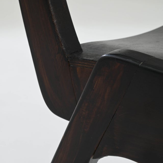 20th Century German Wooden Dining Chair For Sale - Image 4 of 12