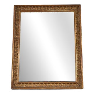Vintage 20th Century Mirror with Golden Frame For Sale