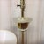 Bauer Hollywood Regency Lucite & Brass Lamp For Sale - Image 5 of 6