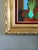 Green Mid-Century Modern 'Lily of the Valley With Pears' Vintage Original Still Life Oil Painting by Swedish Artist Eric Cederberg (1897-1984), Framed For Sale - Image 8 of 12