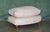 Serpentine Front Feather Filled Cushion Top Ottoman, 2010 For Sale - Image 4 of 16