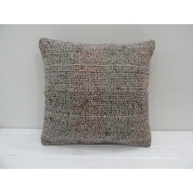 Handmade Kilim Pillow Cover For Sale - Image 4 of 4