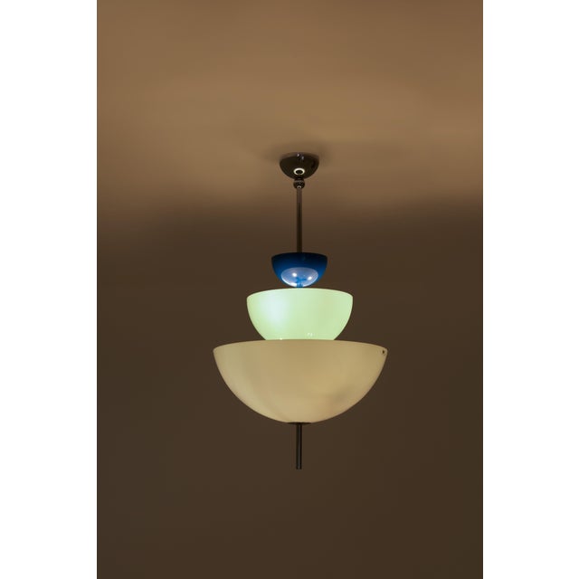 Murano Glass Pendant Lamp by Tre, 1980s For Sale - Image 4 of 17