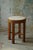 Mid-Century Danish Oak Stool Reupholstered in Bouclé Wool from Rud. Rasmussen, 1950s For Sale - Image 11 of 11