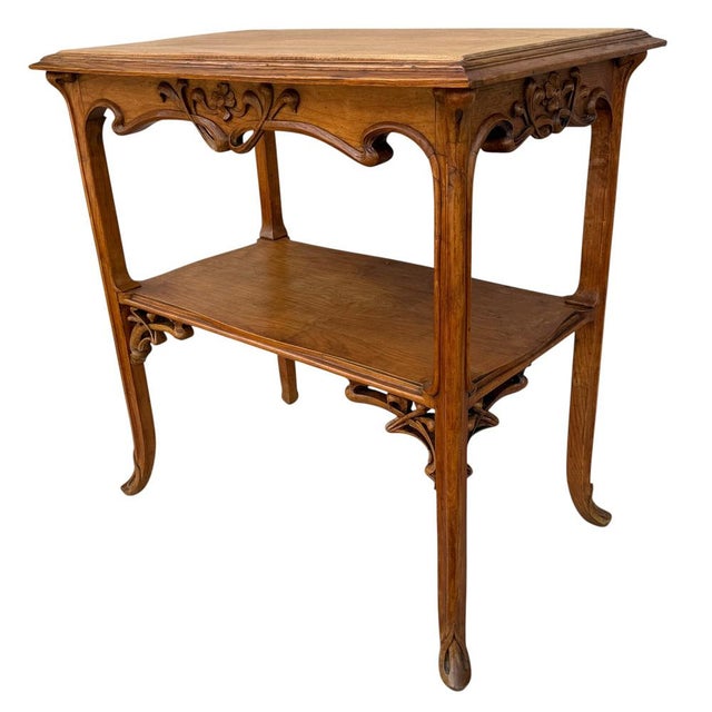 Art Nouveau Side Table in the style of Émile Gallé, France, 1890 For Sale - Image 17 of 17