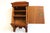 Antique Arts and Crafts European Small Wall Cabinet in Oak and Brass, 1900s For Sale - Image 9 of 16
