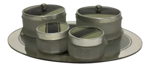 Art Deco Boudoir Bathroom Set of 5