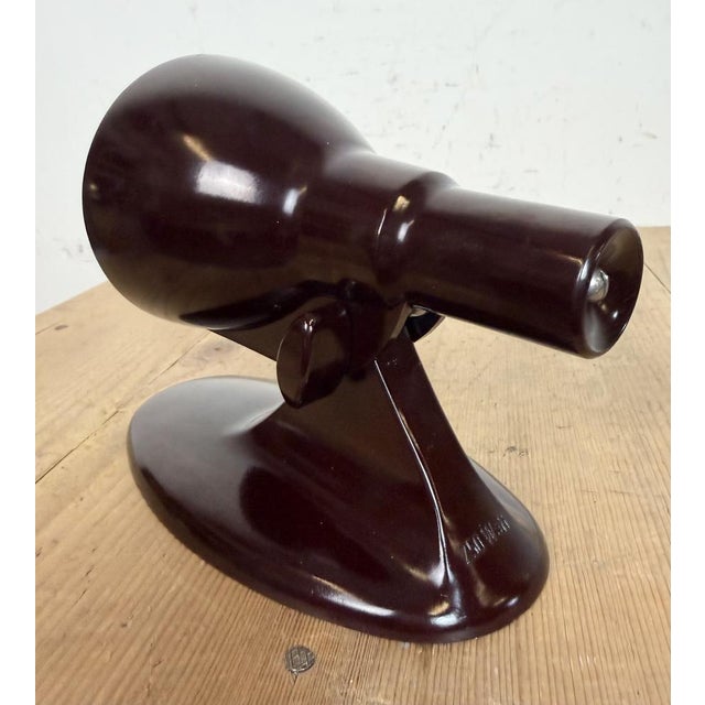 1950s Vintage Brown Bakelite Wall Light from Elektrosvit, 1950s For Sale - Image 5 of 18