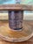 Wood Likely Antique Industrial Wooden Textile Mill Spool With Likely Iron Center For Sale - Image 7 of 9