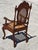 Late 19th Century Medallion Armchairs in Turned and Carved Wood, 1890, Set of 6 For Sale - Image 4 of 9