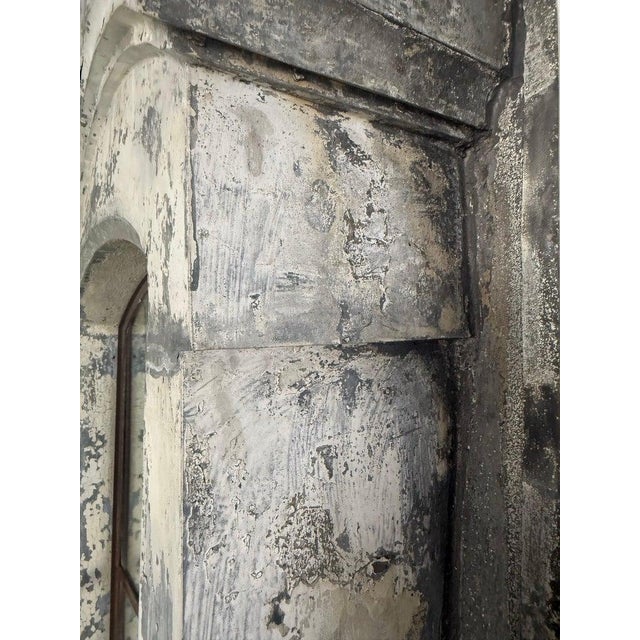 Antique Dormer Window Mirror, Zinc, French Provincial Style For Sale In Los Angeles - Image 6 of 10