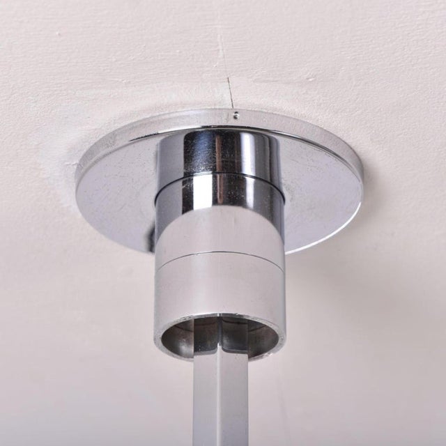 Ceiling Lamp with Chromed Swing Arm by Franco Albini for Sirrah Am/As, 1970s For Sale - Image 3 of 10