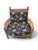Wood Maitland-Smith British Colonial Cane Lounge Chair & Ottoman, C. 1990 For Sale - Image 7 of 16